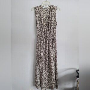 ZIMMERMANN | 100% Silk Maxi Wrap Dress Patterned Sz 6